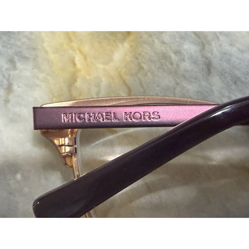 Michael Kors ADRIANNA IV MK3012 1108 51 Eyeglass Frames Cordovan Rose Gold - Picture 4 of 11